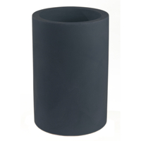 Vondom HIGH CYLINDER BASIC Pflanzengefäß - schwarz - 14x14x28 cm