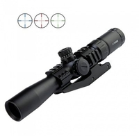 2-7x32BE External Hand Manual Wheel Adjustment 2-7 Times Red Green and Blue Lights Sighting Device