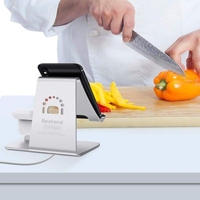 2 in 1 Airpods Charger Dock Phone Desktop Tablet Holder for Airpods Apple Watch/iPhone X/8 Plus/8/7 Plus/iPad Silver