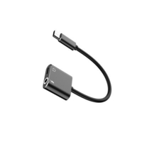 2 in 1 USB Type C Headphone Audio Jack Adapter for Google Pixel 2/2 XL/3/4 XL Supports Audio+Fast Charging for Galaxy Note 10+/Huawei Mate 20/P30