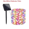 200 LED Solar String Light Waterproof LED Copper Wire String Holiday Outdoor Led Strip Lamp For Christmas Party Decoration Lights