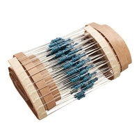 200pcs 14W 220 ohm Resistor - 1 ROHS14w 220R ohm Metal Film Resistors 0.25W Watt Color Ring Resistance Carbon Film