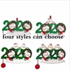 2020 DIY Xmas Christmas Tree Hanging Ornaments Cute Family Personalized Ornament Decor