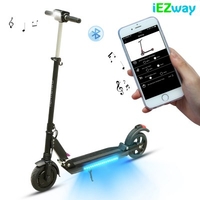 2020 iEZway electric scooter foldable smart two-wheels electric scooter smart electric skateboard with LCD Display