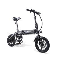 2020 Mountain Folding Road Bike Electric Folding Bike Wholesale Mountain Electric Scooter Portable Lithium Battery Long Continued Wholes
