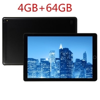 2020 New 10.1. 64GB Inch WiFi Tablet PC. 3G Network. Android 9.0 Arge 2560X1600 IPS. Dual SIM Screen. Dual Camera. Rear Android Tablet