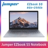 2020 NEW Jumper EZbook S5 14.0 Inch 8GB Ram 256GB SSD CPU N3450 1920 1080 FHD IPS 1.25KG Light 4600mAh Windows10 Notebook Laptop