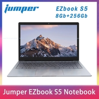 2020 NEW Jumper EZbook S5 14.0 Inch 8GB Ram 256GB SSD CPU N3450 1920 1080 FHD IPS 1.25KG Light 4600mAh Windows10 Notebook Laptop
