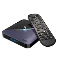 2020 New Tv Box H96 MAX Android 10 5G Version HD4K With 1G Ram 8G Rom WIFI 2 4GHZ Google Asistente Netflix Reproductor - Black