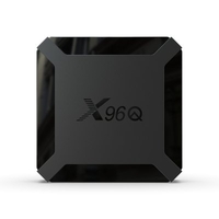 2020 New Tv Box X96Q Android 10 5G Version HD4K With 1G Ram 8G Rom WIFI 2 4GHZ Google Asistente Netflix Reproductor - Black