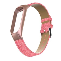 2020 Newest Wrist Strap For Xiaomi Mi Band 5 Bracelet Silicon Soft PU Leather Mi Band 5 Strap Miband 5 Accessories