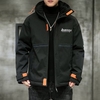 2020 Winter Padded Hooded Men Loose Collarless Teenagers Zipper Leisure Thick Warm Coat