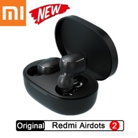 2020 Xiaomi Redmi AirDots 2 Earphone Wireless Bluetooth 5.0 Charging In-Ear stereo bass Earphones Ture Wireless Earbuds AI Control