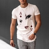2021 Summer Short-sleeved T-shirt Pullover Men
