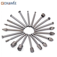 20pcs Routing Router Burrs Bit Carving Milling Cutter Wood Engraving Bits Rotary Abrasive Tools For Dremel Woodworking