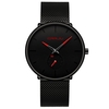 2150 Fashion Simple Mens Watches Top Brand Luxury Casual Quartz Watch Men Casual Slim Mesh Steel Waterproof Sport Watch Relogio Masculino
