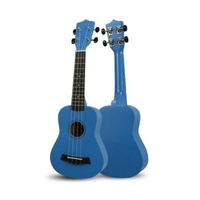 21Inch Ukulele Set Colored Acoustic Soprano Ukulele Ukelele Kit Basswood with Carry Bag Strap Strings Picks mini Guitar for Adult and Children