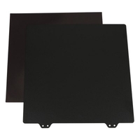 220x220mm Magnetic Sticker B Surface with Black Double Texture PEI Powder Steel Plate for 3D Printer