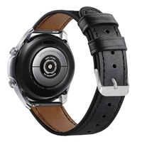 22mm Leather Strap for Samsung Galaxy Watch 3 GearS3 Galaxy Watch 46mm Huawei GT2E Honor Magic Amazfit GTR 47mm Bracelet Band