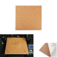2352353mm Heated Bed Hotbed Thermal Heating Pad Insulation Cotton With Cork Glue For Ender-3 3D Printer Reprap Ultimaker Makerbot