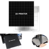 235235mm Spring Steel Steel Heated Bed Platform Sticker with Back Glue For For Ender-3CR-20 A10 3D Printer