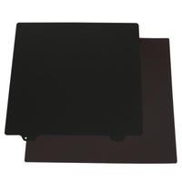 235x235mm Magnetic Sticker B Surface with Black Double Texture PEI Powder Steel Plate for 3D Printer