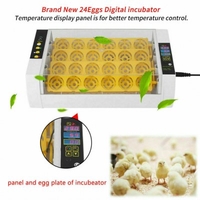 24Eggs Automatic Egg Incubator Turner Chicken Duck Quail Goose Hatcher Heater