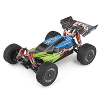 2.4G Racing Remote Control Car Competition 60 kmh Metal Chassis 4wd Electric RC Formula Car USB Charging