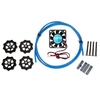 24V 4010 Hot End Blower Fan with PTFE tube 825 Blue Spring M4 Screws and Nuts DIY Kit for 3D printer