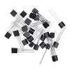 250pcs BC547BC557 Each 125pcs BC547B BC557B NPN PNP Transistor TO-92 Power Triode Transistor Kit Bag