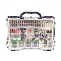 268pcs Electric Mini Drill Bit Kit Abrasive Rotary Tool Accessories Set for Dremel Grinding Sanding Polishing Cutting 3.2mm Shank