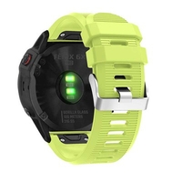 26mm Quick Release Silicone Strap For Garmin Fenix5X plus 5X 3 3HR 6X 6XPRO Descent Mk1 D2 Bravo Band Easyfit