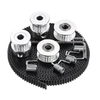 2M5M GT2-6 Open Synchronous Timing Belt 20 Teeth Timing Pulley Idler Wrench Spring Kit for Prusa I3 3D Printer