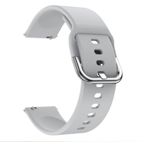 2MM Watch Band for Samsung Galaxy Watch Active Samsung Galaxy 22MM Classic Buckle Silicone Wrist Strap