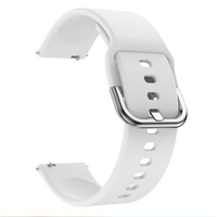 2MM Watch Band for Samsung Galaxy Watch Active Samsung Galaxy 22MM Classic Buckle Silicone Wrist Strap
