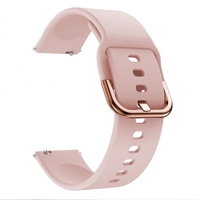 2MM Watch Band for Samsung Galaxy Watch Active Samsung Galaxy 22MM Classic Buckle Silicone Wrist Strap