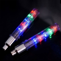 2PCS Bicycle Light 5LED Multicolor Wheel Spoke Lamp Bike Tire Tyre Valve Light with Batteries Cycling Accessories
