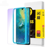 2Pcs Blue Tempered Glass For Huawei Honor 6X 8 9 List V10 20S Screen Protector For Huawei Honor Play3 Protective Film