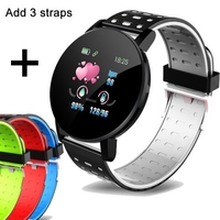 2PCS Color Smart Watch Fitness Bracelet Blood Pressure Measurement Smart Band Waterproof Fitness Tracker Watch Women Men Heart Rate Monitor Smartband