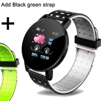 2PCS Color Smart Watch Fitness Bracelet Blood Pressure Measurement Smart Band Waterproof Fitness Tracker Watch Women Men Heart Rate Monitor Smartband