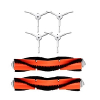 2PCS Main Brush and Side Brushes Accessories for XIAOMI MI Robot Vacuum Cleaner