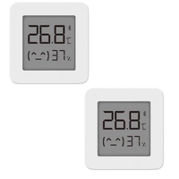 2PCS Original Xiaomi Mijia Bluetooth Thermometer 2 Wireless Smart Elektrische Digital Hygrometer Thermometer Arbeit mit Mijia APP