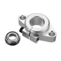 2Pcs YTP SHF16 16mm Linear Bearing Shaft Support with F688ZZ Bearing DIY Part for 3D Printer Linear Rail