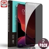2X Privacy Tempered Glass Full Cover Screen Protector