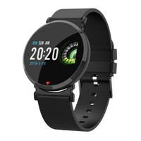 AD44 Smart Watch Fitness Tracker 1.4-inch Super-retina Screen 2.5D Curved Glass IP67 Waterproof Smart Watch