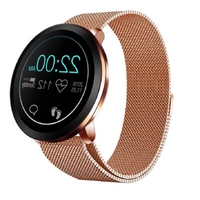 AD58B Smart Watch swimming 5D curved screen Fitness Tracker Heart Rate Blood Pressure oxygen Monitor