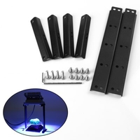 Adjustable Curing Brackets for SLA DLP 3D Printer Solidify Photosensitive Resin 405nm UV Resin Affect DIY Curing Enclosue Without curing