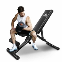 Adjustable Weight Bench Incline Decline Foldable Strength Training Workout Gym