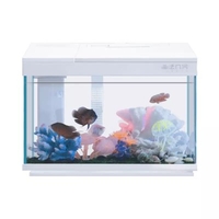 AI intelligent modularity Fish Tank Aquaponics Ecosystem Garden Ecological Fish Tank Aquarium Transparent