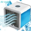 Air Conditioner Mini USB Air cooler Portable Arctic Air Conditioners Room Cooling 7 Colors LED Light Cooler Small Table Fans